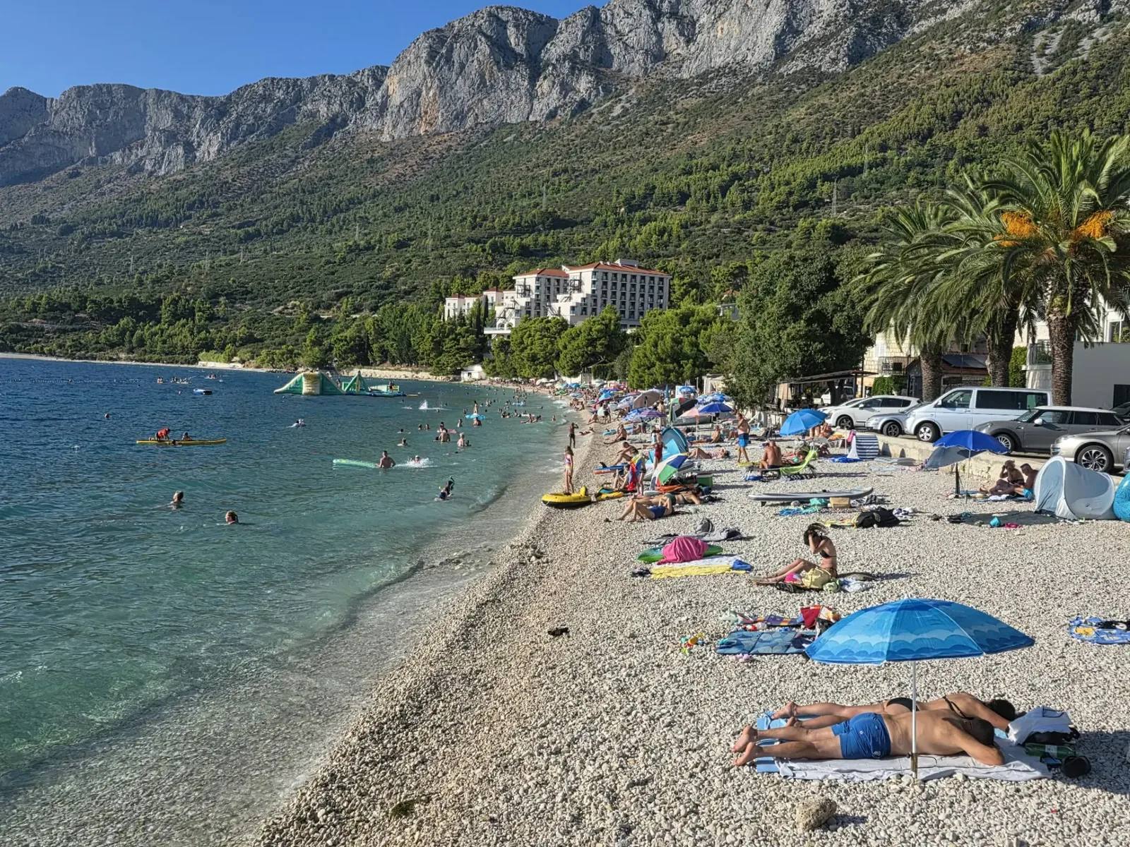 Plaža u Gradcu ispod Biokova